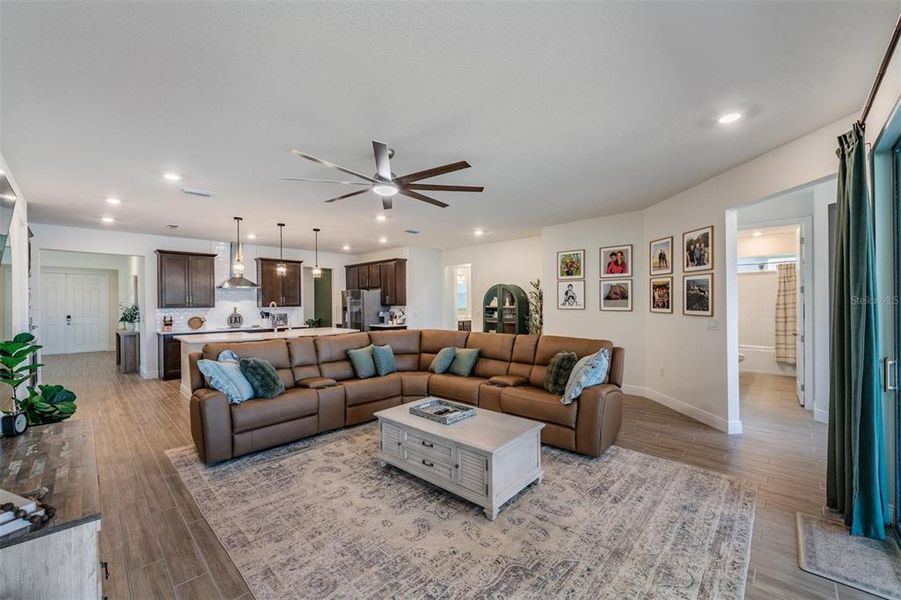 Furnished interior view inside a new home in , Parrish (Image 15).