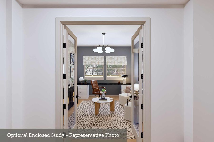 Furnished interior view inside a new home in Beacon Point at Lago Mar - Retreat Collection, Texas City (Image 4). Furnished interior view inside a new home in Beacon Point at Lago Mar - Retreat Collection, Texas City (Image 4).
