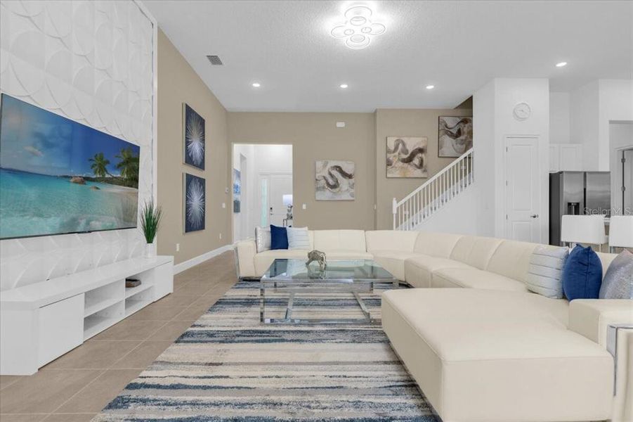 Furnished interior view inside a new home in Paradiso Grande Resort, Orlando (Image 37). Furnished interior view inside a new home in Paradiso Grande Resort, Orlando (Image 37).