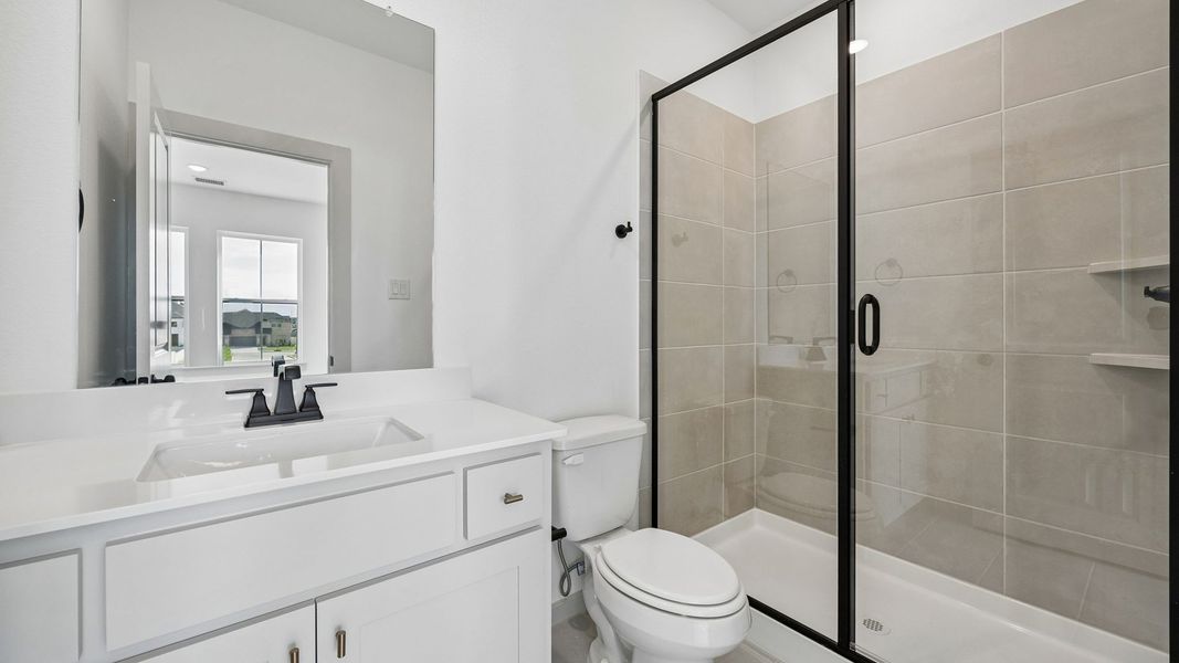 Representative furnished interior of a home built from the Orleans II by Normandy Homes in Rainwater Crossing, Celina (Image 5).