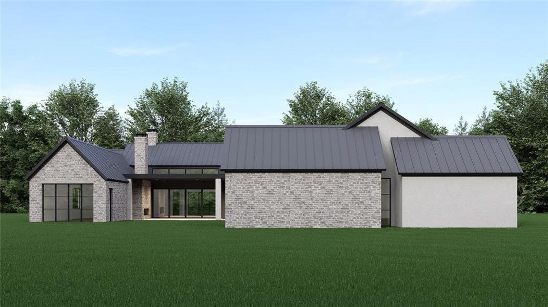 Color rendering...not of actual home