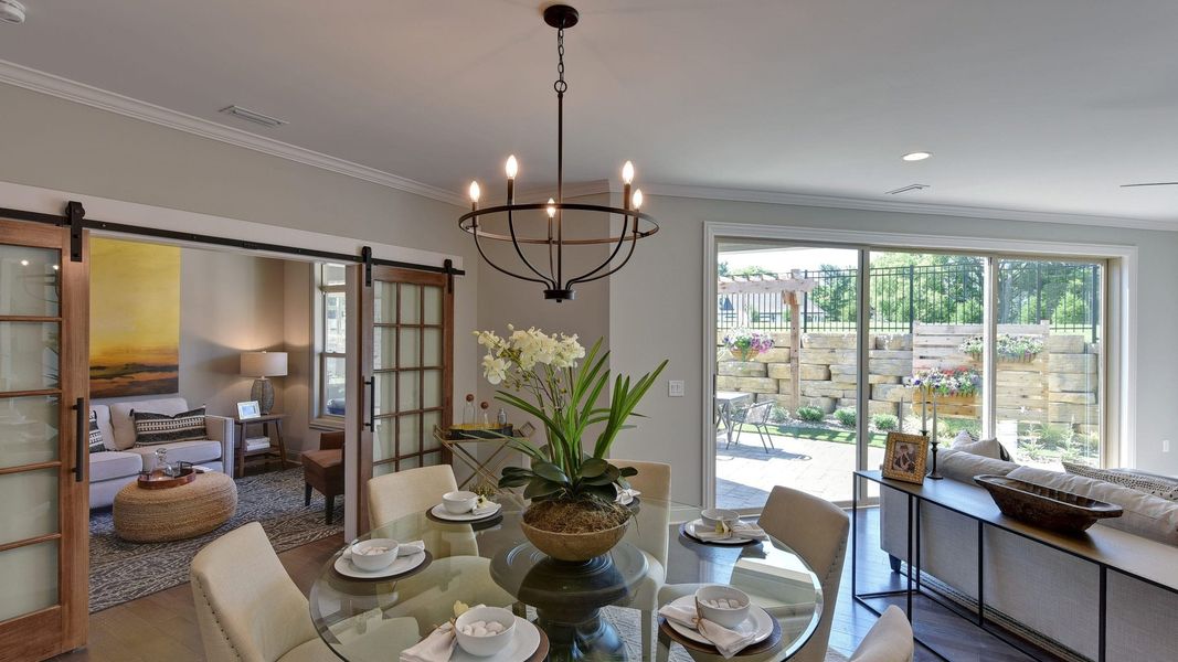 Representative furnished interior of a home built from the Promenade by Epcon Communities in The Courtyards at Lupton Village, Fort Lupton (Image 32). Representative furnished interior of a home built from the Promenade by Epcon Communities in The Courtyards at Lupton Village, Fort Lupton (Image 32).