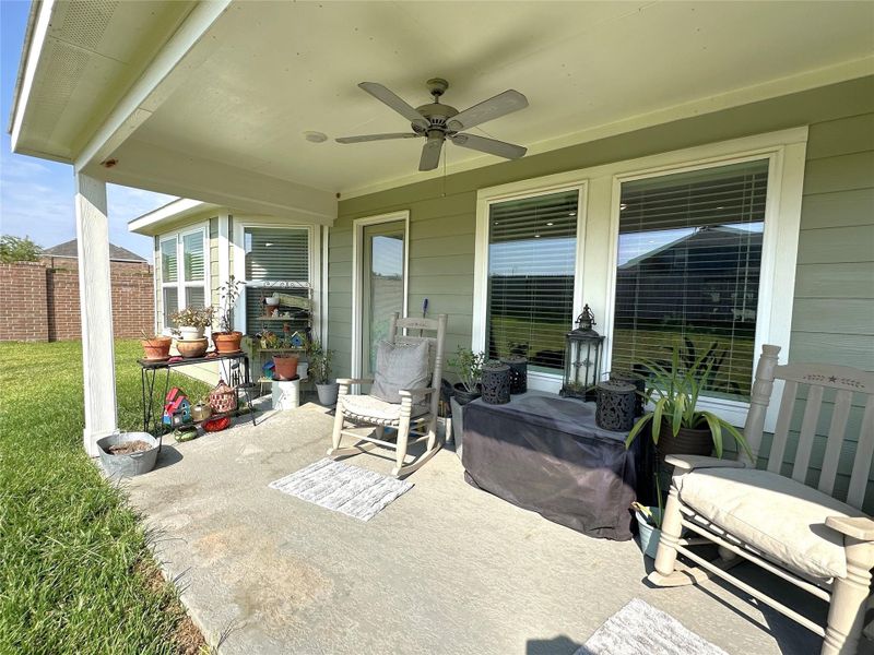 Furnished interior view inside a new home in Lone Star Landing, Montgomery (Image 13).