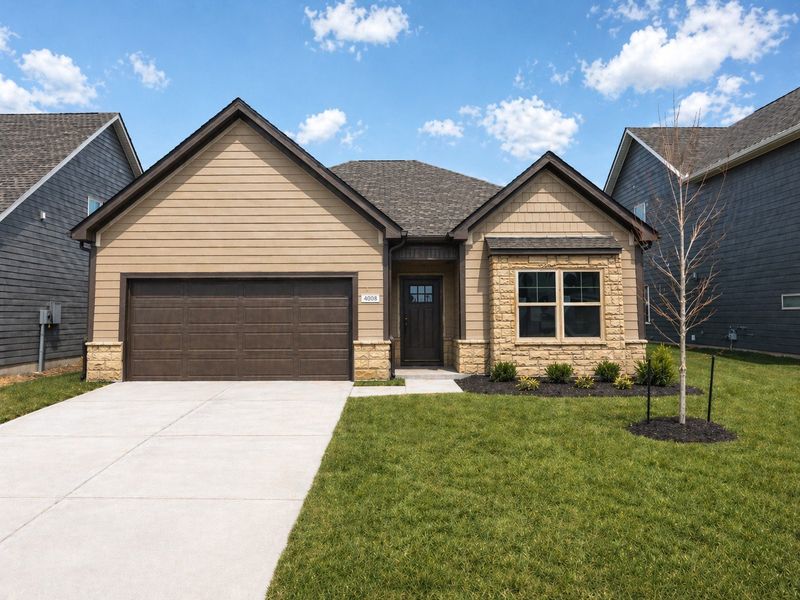 Digitally Enhanced Photo showing finished exterior colors Digitally Enhanced Photo showing finished exterior colors