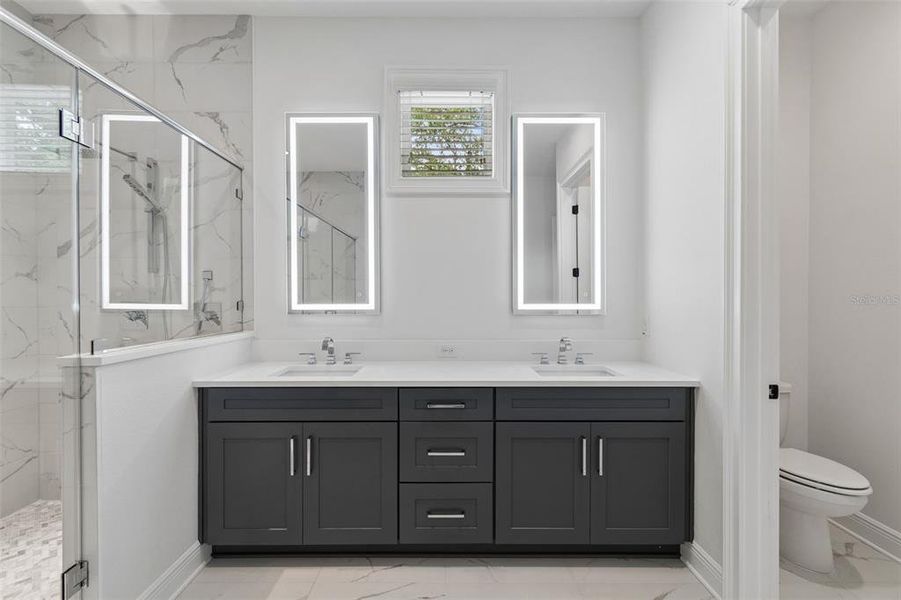 Furnished interior view inside a new home in , Tampa (Image 15).