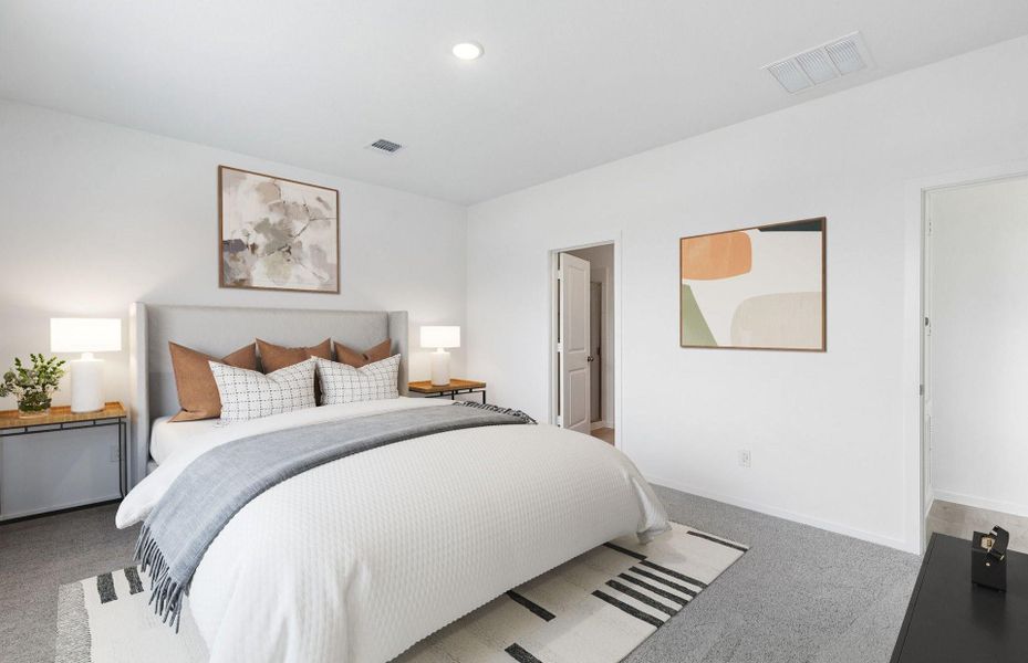 Furnished interior view inside a new home in Stokesbury, Waller (Image 5).