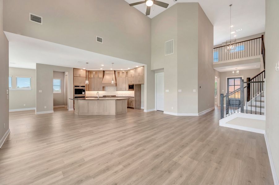 Spacious, unfurnished interior of a new home in Dunham Pointe - Parkview Collection, Cypress (Image 23).