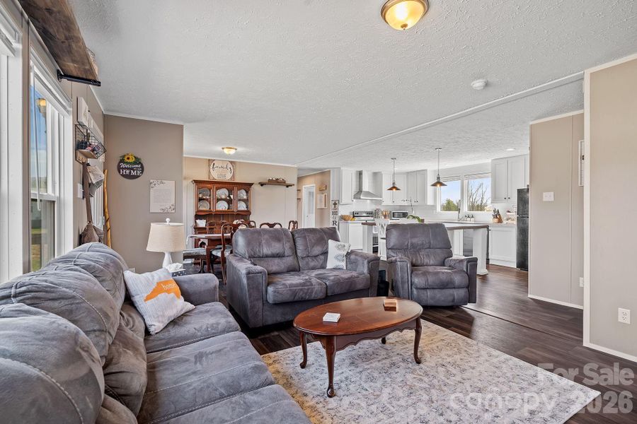Furnished interior view inside a new home in , Hendersonville (Image 7).