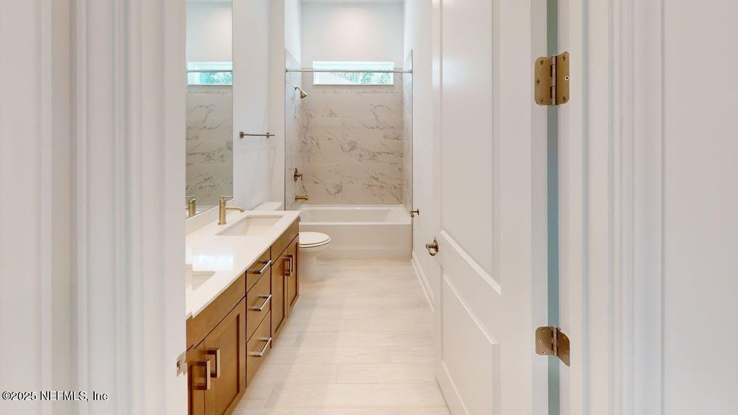 Furnished interior view inside a new home in RiverTown - Ravines, St. Johns (Image 7).