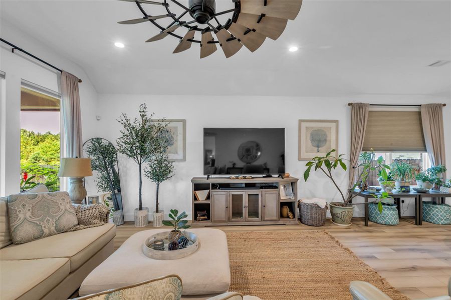 Furnished interior view inside a new home in , Conroe (Image 3).