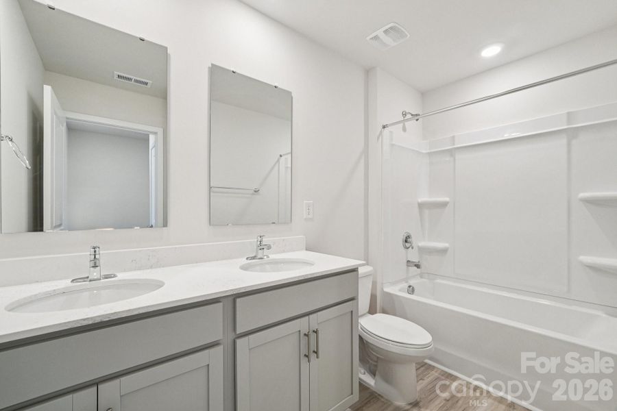 Furnished interior view inside a new home in Clark Creek Landing, Lincolnton (Image 4).