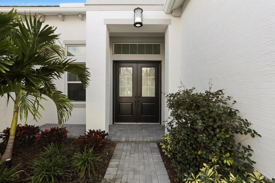 Exterior details and patio area of a home in , Westlake (Image 35).