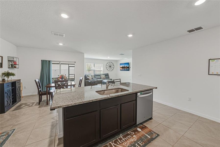 Furnished interior view inside a new home in Northwater at Two Rivers, Zephyrhills (Image 18).