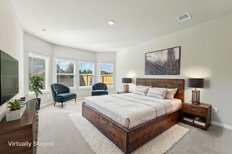 Furnished interior view inside a new home in , New Caney (Image 16). Furnished interior view inside a new home in , New Caney (Image 16).