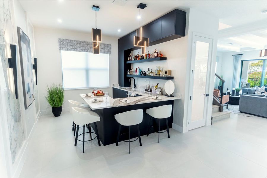 Furnished interior view inside a new home in , Palm Beach Gardens (Image 15).