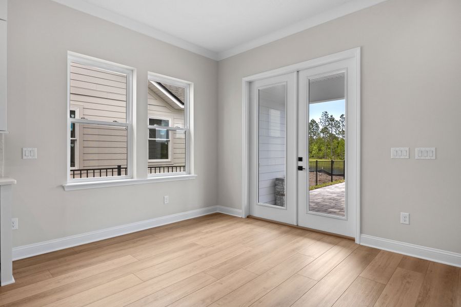 Representative unfurnished interior of a home built from the Walton by Riverside Homes in Mariposa at EverRange, Jacksonville (Image 53).