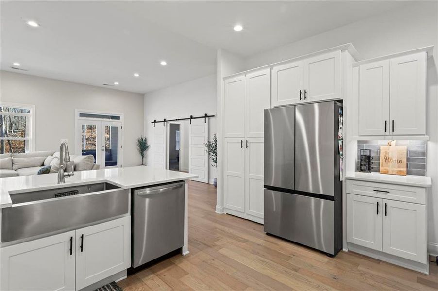 Furnished interior view inside a new home in Dorsett Bridge, Douglasville (Image 9).