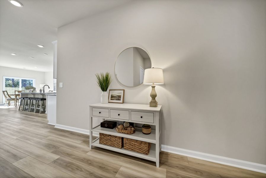Representative furnished interior of a home built from the Cooper by Hurricane Builders in Portrait Hills, Aiken (Image 4).