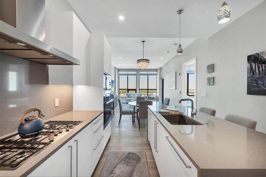 Furnished interior view inside a new home in , Sarasota (Image 19).