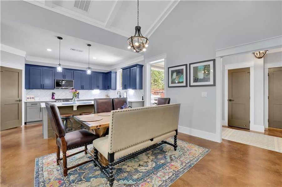 Furnished interior view inside a new home in , Gainesville (Image 20).