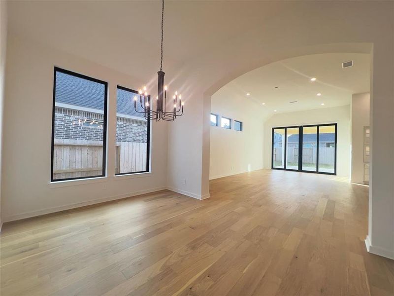 Formal dining area is perfect for entertaining