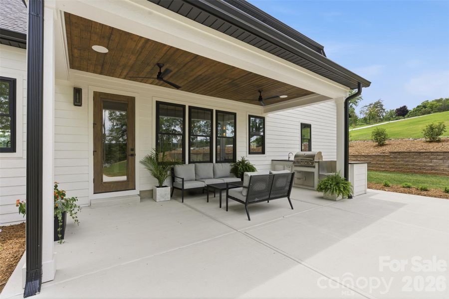 Exterior details and patio area of a home in , Granite Falls (Image 4).