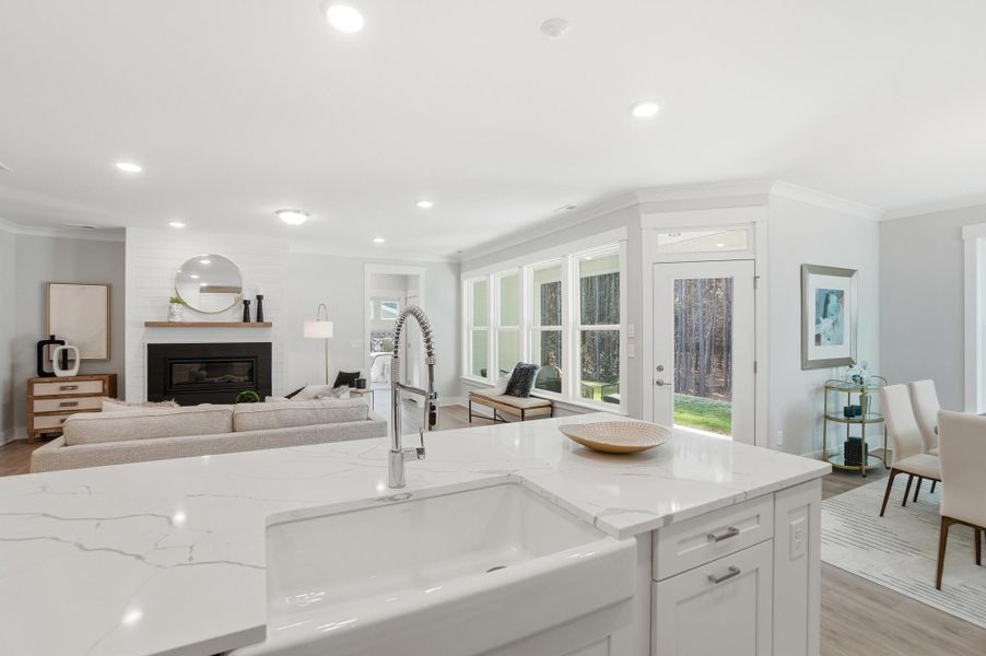 Furnished interior view inside a new home in Rone Creek, Waxhaw (Image 42).