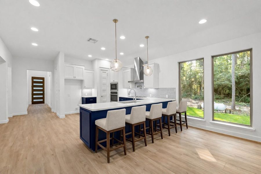 Furnished interior view inside a new home in , Livingston (Image 5).