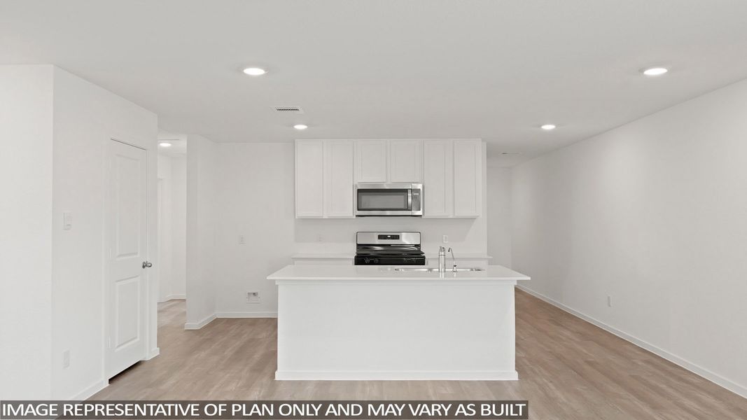 Furnished interior view inside a new home in Lexington Heights, Willis (Image 5).