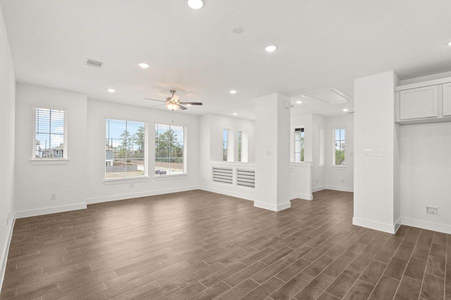 Spacious, unfurnished interior of a new home in Elyson, Katy (Image 14). Spacious, unfurnished interior of a new home in Elyson, Katy (Image 14).