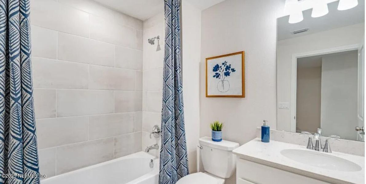 Furnished interior view inside a new home in , St. Augustine (Image 7).