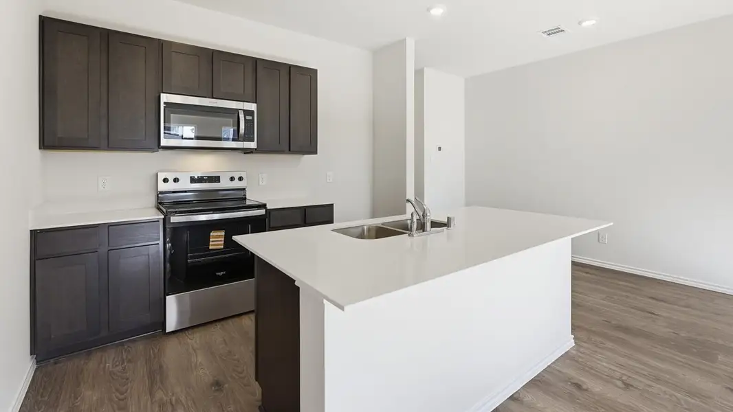 Furnished interior view inside a new home in Arbor Trails South, Princeton (Image 3).