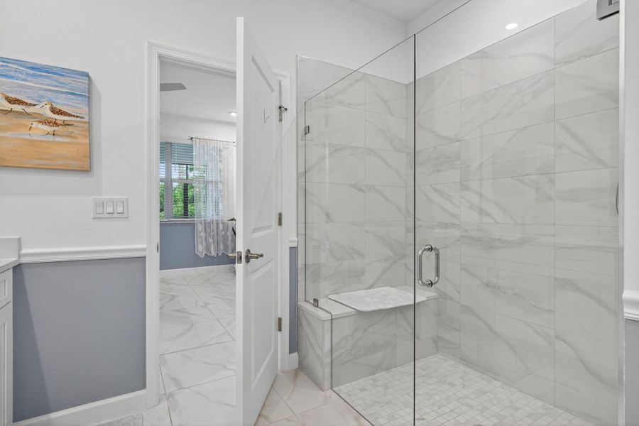 Furnished interior view inside a new home in , Port St. Lucie (Image 16).