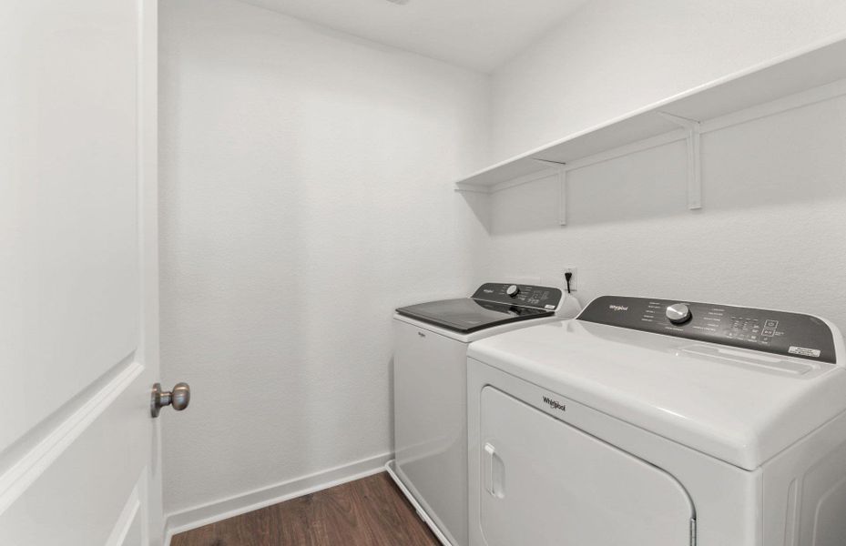 Furnished interior view inside a new home in Sonterra, Jarrell (Image 7).