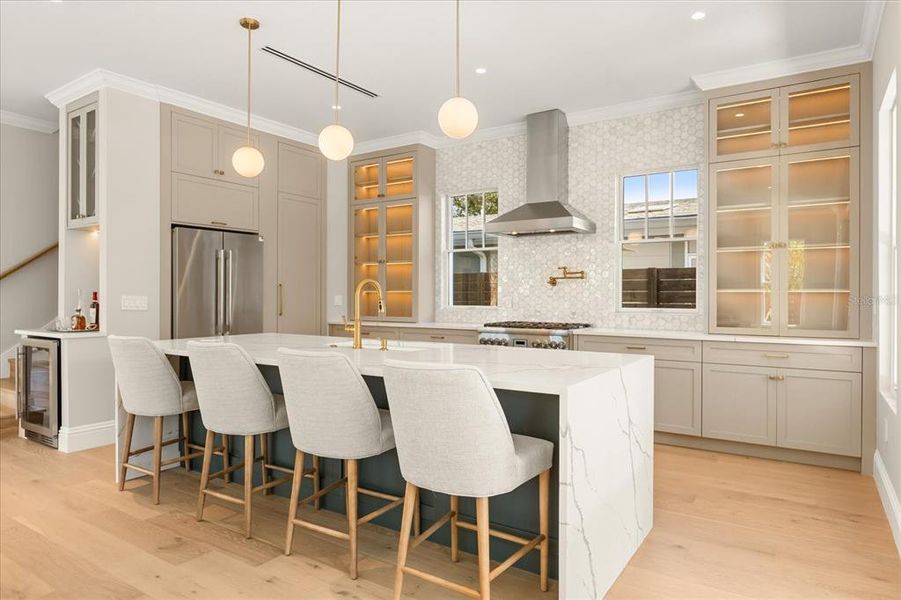 Furnished interior view inside a new home in , Orlando (Image 29).