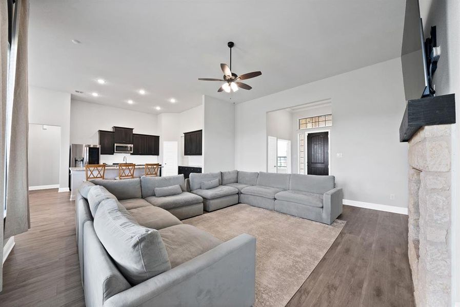 Furnished interior view inside a new home in , Mesquite (Image 7).