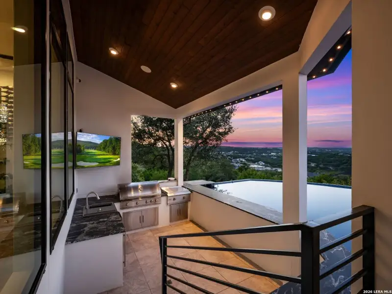 Exterior details and patio area of a home in , San Antonio (Image 25).