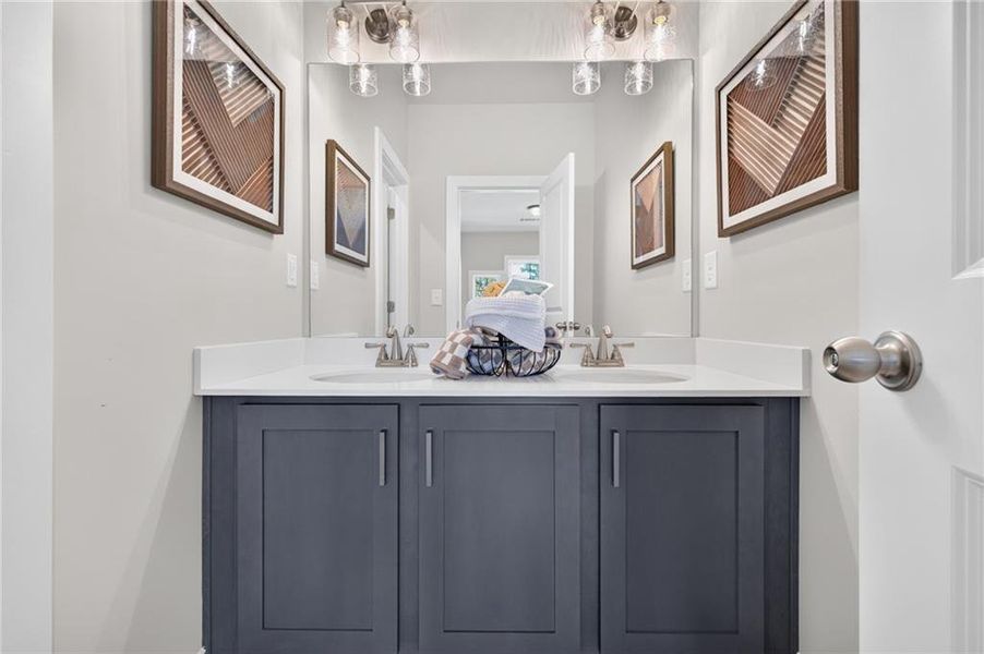Furnished interior view inside a new home in , Jefferson (Image 34).