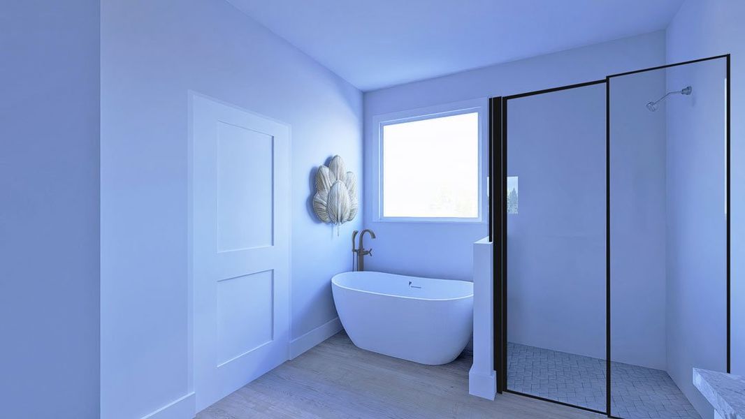 Representative furnished interior of a home built from the Aspen by Saratoga Homes in Townsen Landing, Humble (Image 4).