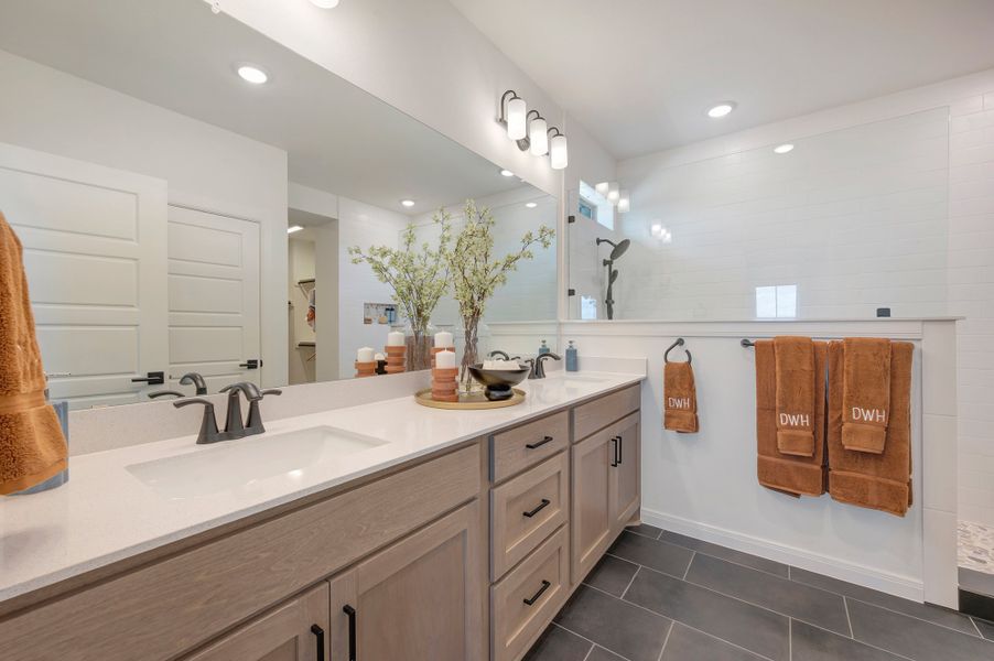 Representative furnished interior of a home built from the The Monica by David Weekley Homes in Ridgeline Towns, McKinney (Image 5). Representative furnished interior of a home built from the The Monica by David Weekley Homes in Ridgeline Towns, McKinney (Image 5).