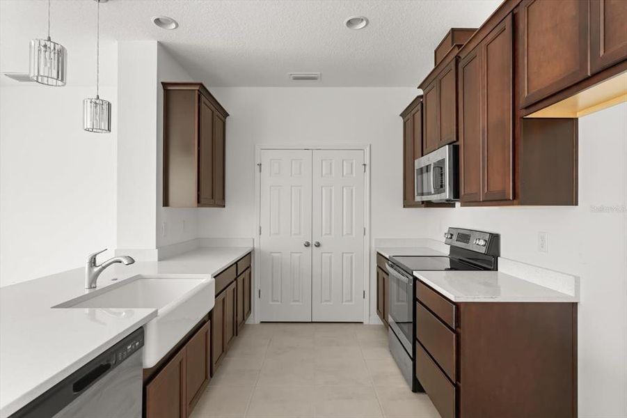Furnished interior view inside a new home in , Groveland (Image 9). Furnished interior view inside a new home in , Groveland (Image 9).