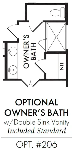 2nd Sink in Owners Bath