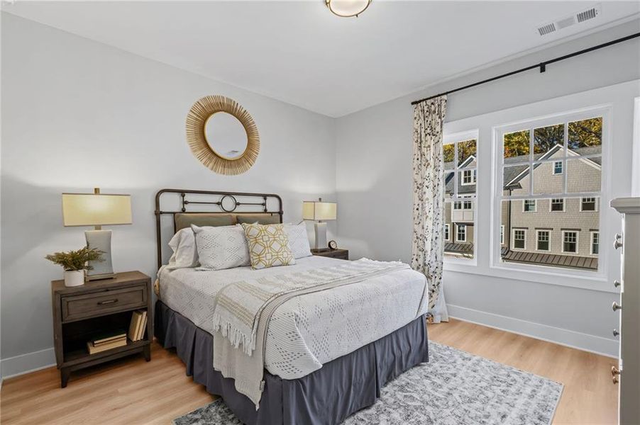 Furnished interior view inside a new home in , Kennesaw (Image 8).