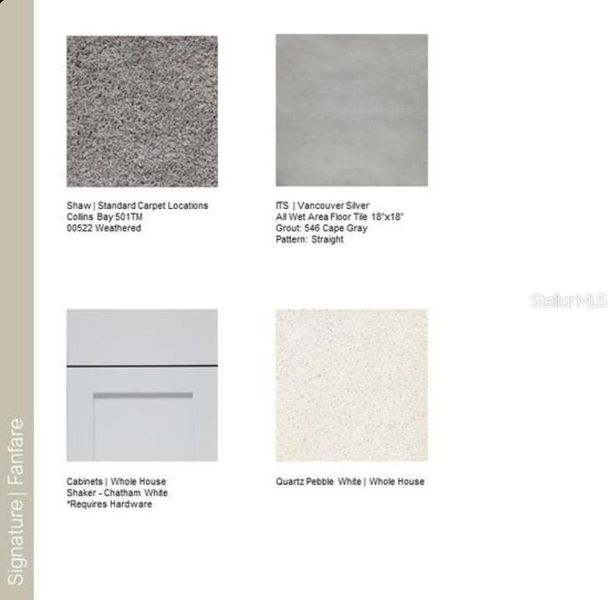 Sample of building materials used in homes in Westview Community Group Page, Kissimmee (Image 33).