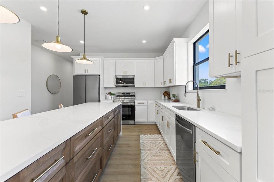 Furnished interior view inside a new home in , Pinellas Park (Image 16).
