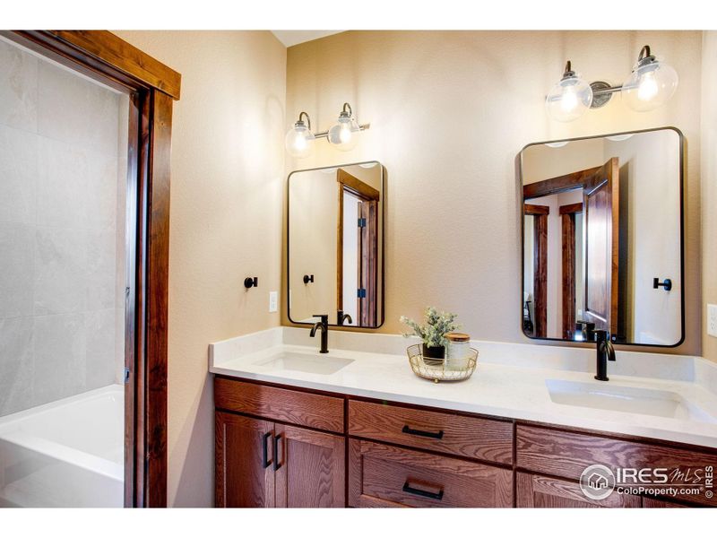 Full bathroom located upstairs