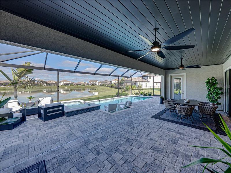 Exterior details and patio area of a home in Mirada, San Antonio (Image 42). Exterior details and patio area of a home in Mirada, San Antonio (Image 42).
