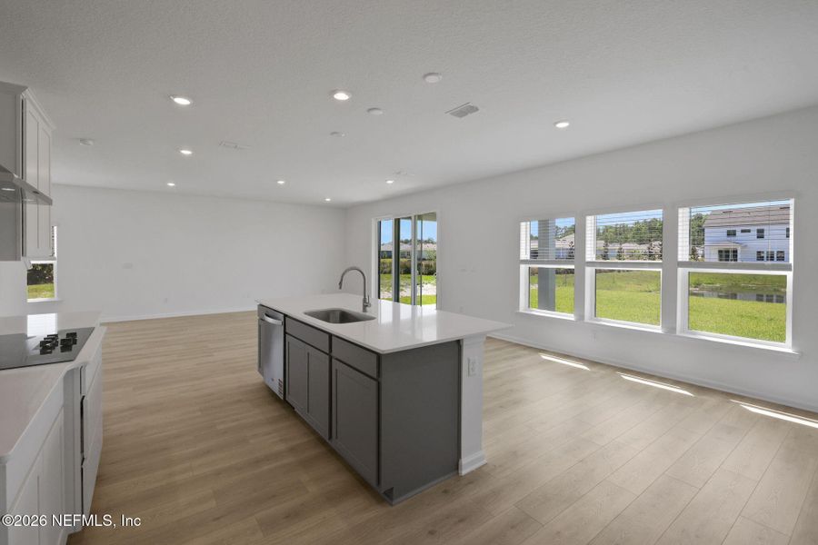 Furnished interior view inside a new home in Hyland Trail, Green Cove Springs (Image 11).