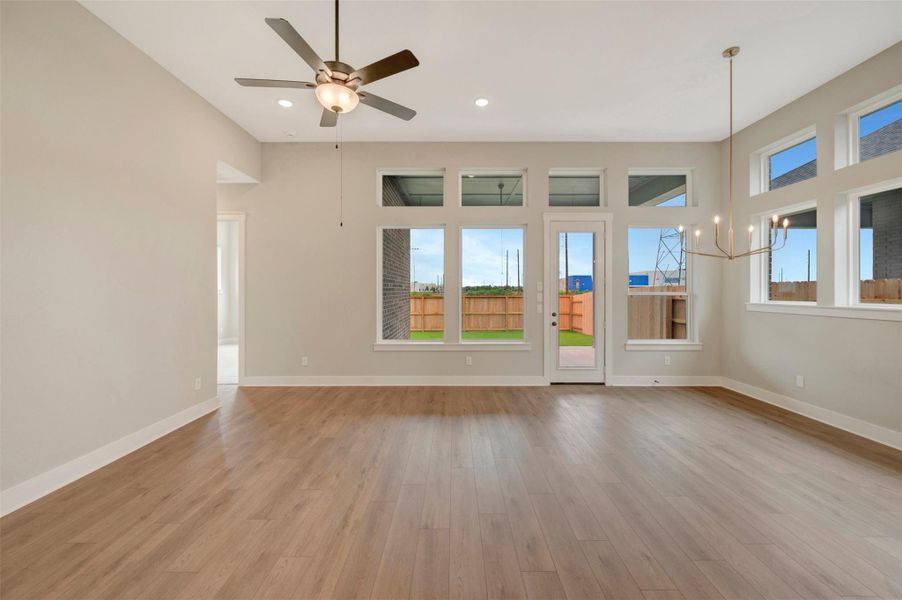 Spacious, unfurnished interior of a new home in Elyson - Reserve Collection, Katy (Image 24).