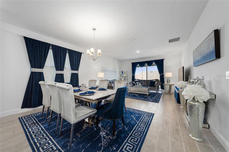Furnished interior view inside a new home in , Minneola (Image 9).